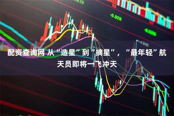 配资查询网 从“造星”到“摘星”，“最年轻”航天员即将一飞冲天